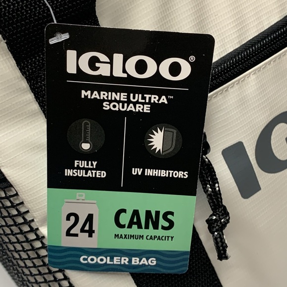 Igloo Marine Ultra Insulated Cooler Bag 24 Can 2 Day Cold Retention New - Picture 3 of 12